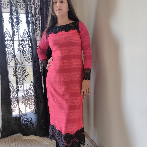 Indian suit, chicken plazo wit Georgette ku - Picture 2 of 7